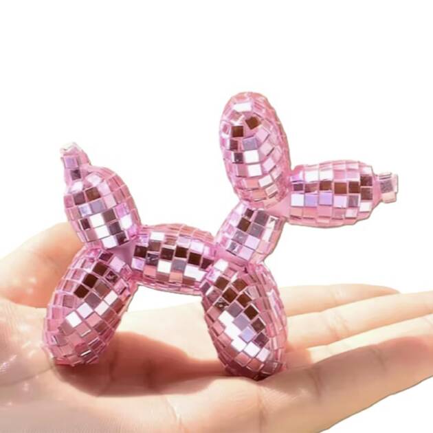 Balloon Dog Statue - Disco